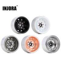 ✼ INJORA Deep Dish 1.9 Beadlock Wheel Rim Negative Offset 8.9mm Metal Hub for 1/10 RC Crawler Car Axial SCX10 90046 TRX4 (W1941)