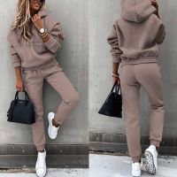 【DT】hot！ Tracksuit Set Hoodie Sweatshirt And Sweatpants Outfit Female 2 Pieces chandals mujer conjunto femenino