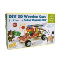 tooky Land-DIY 3D Wooden Cars -ชุดประดิษฐ์รถไม้ ลายรถแข่ง