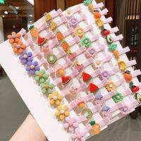 Xinyia 10 Pcs Baby Cute Flowers Fruits Hair Clip Set-B1
