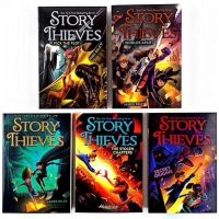 [Box damaged]Story Thieves Complete Collection box set 5 books,English chapter book for children