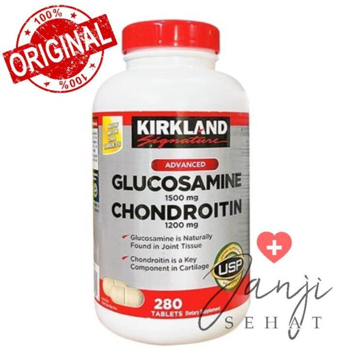 Kirkland Signature Advanced Glucosamine Chondroitin 280 Tablet EXP 2026