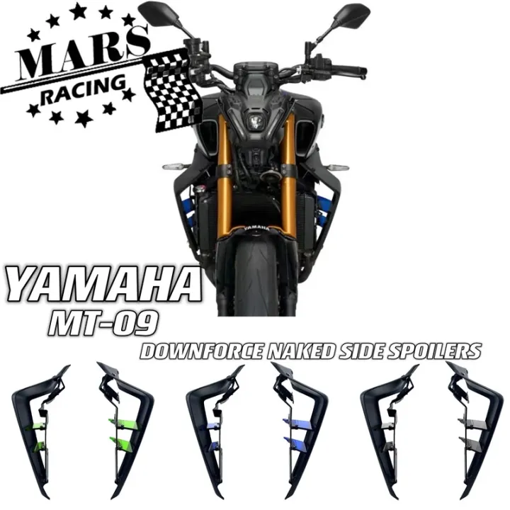 Motorcycle Accessories Front Spoiler Winglet Aerodynamic Wing Kit ...