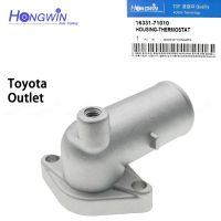 Genuino No: 16331-71010 Termostato De Refrigerante Del Motor Aluminio Salida Agua La Carcasa Se Adapta 1633171010 Toyota