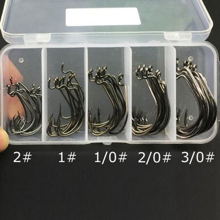 153pcs-fishing-hooks-high-carbon-steel-worm-senko-bait-jig-fish-hooks-with-plastic-box