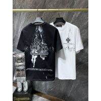 ▦❖ Chr88ome8-2023ss เสื้อแขนสั้น ปักลาย Kromah Hoof ป้องกันสิ่งแวดล้อม