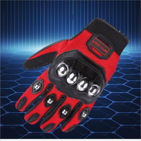 【CW】Hard Shell Motorcycle Gloves Biker Motorcyclist Motocross Mtb Fall Protection Mens Cycling Bicycle Driving Riding Supplies