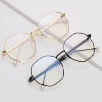 【cw】 1 PC Retro Metal Anti Blue Light Glasses Women Men Vintage Ultralight Round Frame Eye Protection Ultra Light Eyeglasses 【hot】 !