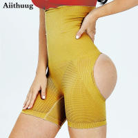 Aiithuug Shapewear for Women Waist Trainer Tummy Control Butt Lifter Panties Hi-Waist Short Stomach Body Shaper Cincher Girdle