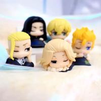 【CW】Kawaii Tokyo Revengers Anime Figure Gashapon Manjiro Sano Matsuno Chifuyu Q Version Doll Peripherals Hand Made Toy Gifts for Kid