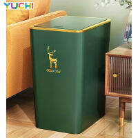 Creative New Rectangular Trash Can Kitchen Bathroom Toilet Trash Can Living Room With Lid Waste Bin Nordic Garbage Bin 9L 13L