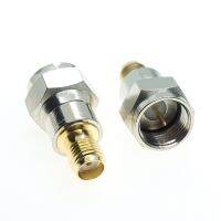 1Pcs F-Type Male to SMA Female 50-ohm Coax Antenna RF Adapter