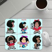 【jw】☍  Mafalda Small Accessories Laptop Gamer Completo Mousepad Teclado Table Varmilo Kawaii Anime