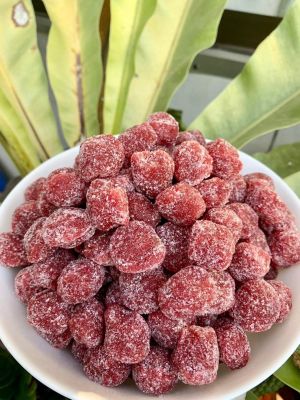 (ขายดี!!) ส่งฟรี!! กระเจี๊ยบแก้ว 100 กรัม ผลไม้อบแห้ง ผลไม้เพื่อสุขภาพ ผลไม้จากเกษตรกรชาวไทย ของทานเล่น ของฝาก  Dried roselle 100 g Dried fruit OTOP