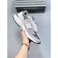 New_Balance_ 993 Made in USA Vintage Versatile Dads Running Shoes MR993GL Yuanzu Grey