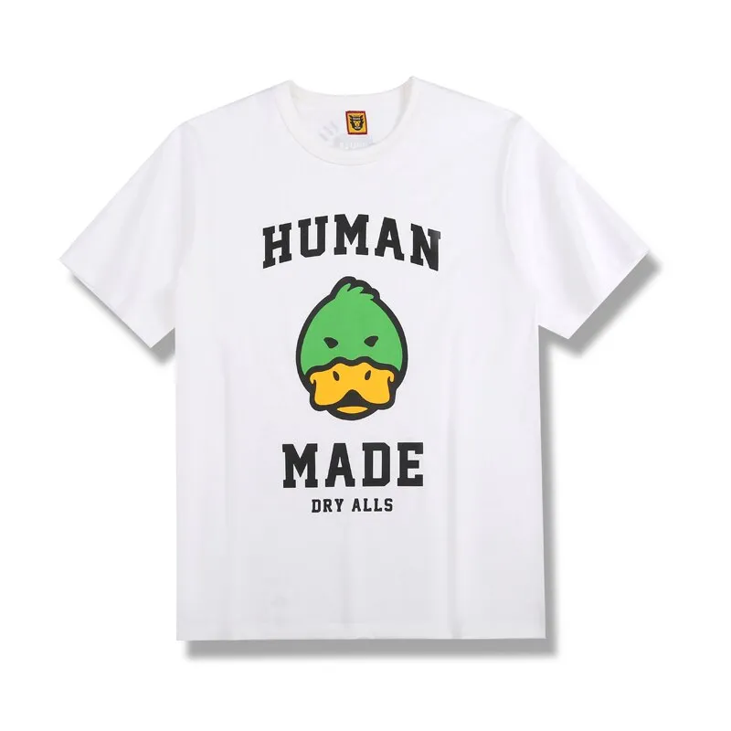 2022 Human Made duck cylinder slub cotton men's and women's loose