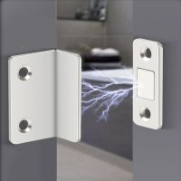 【CW】 L Type Cabinet Catches Latch Wardrobes Door Stopper Magnetic Closer Cupboard Closures Fittings