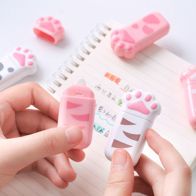 【Free Shipping】เทปการแก้ไขแบบพกพากรงเล็บแมว Twingo Kawaii Corrector นักเรียนโรงเรียนสำนักงานเครื่องเขียน