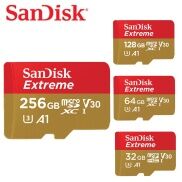 COD Sandisk Extreme Memory Card A2 U3 256GB 512GB 128GB 64GB 32GB Micro SD