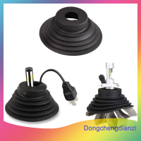 dongchengdianzi 1X H4 H11 H8 H7ยาง9005 9006 HID LED ไฟหน้ารถฝาปิดกันฝุ่น