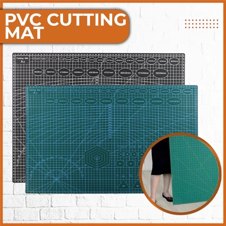PVC Cutting Mat A2 A1 Self Healing Cutting Pad Doublesided DIY Tool Cutting Board Cutting Plate