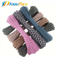 ใหม่สี Paracord 550 100FT Paracord เชือกประเภท III 7ยืนสายกลางแจ้งตั้งแคมป์อยู่รอดเชือกขายส่ง