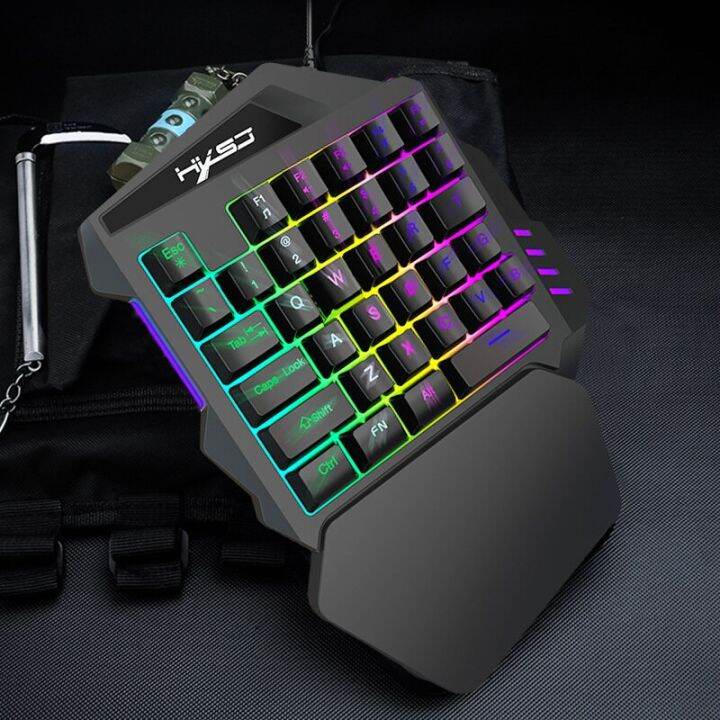 35-key One-handed Mechanical Keyboard Single Hand Keyboard and Mouse ...