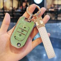 ฮอนด้า Honda key case 2021 crv xrv city civic fc city gm6 TPU Car key case เคสกุญแจรถยนต์ พวงกุญแจ พวงกุญแจรถยนต์ กระเป๋าใส่กุญแจรถยนต์ ปลอกกุญแจรถยนต์ Ready stock