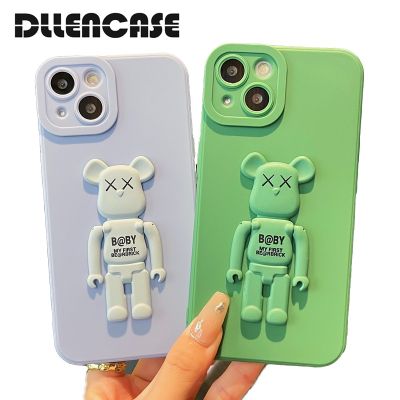 Hot Sale Dllencase เคสโทรศัพท์ ซิลิโคนนิ่ม กันกระแทก พร้อมที่ตั้งวาง สําหรับ For iPhone 14 13 Pro Max X XS XR 11 12 13 Pro Pro Max A295