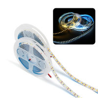 แถบไฟ LED แบบสว่าง SMD 5630 DC 12V 5M แถบ LED 120สีขาวอบอุ่นสำหรับตกแต่งเทปแบ็คไลท์แรงดันต่ำ60LED