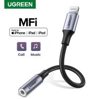 Ugreen MFI Certified Lightning to 3.5mm Headphone Jack Adapter for Apple iPhone 13 12 11 xs xr 8 pin Audio converter AUX Cable 7 Cables