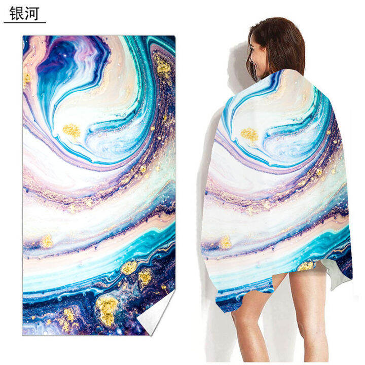 new-geometric-pattern-quick-dry-beach-towel-microfiber-towels-thin-beach-cushion-swimming-personalized-sand-free-beach-towels