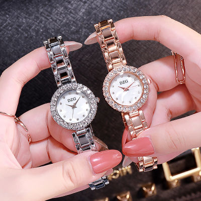 ใหม่ของผู้หญิงนาฬิกาเพชรเกรอะกรังรอบแฟชั่นนาฬิกาของผู้หญิงสบายๆย้อนยุคนาฬิกายอดนิยมนาฬิกาควอทซ์