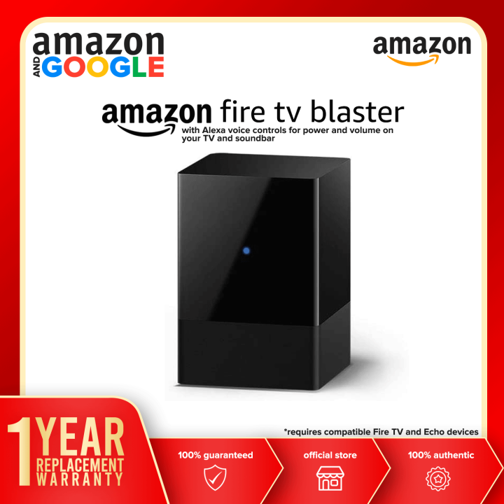 Amazon Fire TV Blaster with Alexa Voice control for Power And volume on