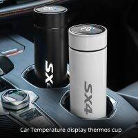 【CW】■  500ml insulating cup SX4 temperature display Insulating water bottle coffee