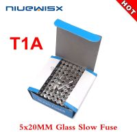 【DT】hot！ 100pcs/Box 5x20mm 1A 250V fuse 5x20 T1A 1000MA Glass Fuse 5mmx20mm New and