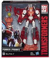 Transformers Voyager Class Elita-1 Generations Power of The Primes ของเล่นสำหรับเด็กผู้ชาย ทรานฟอร์เมอร์ บัมเบิลบี แปลงร่างเป็นรถได้ พร้อมอาวุธประจำกาย