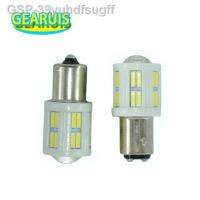 2023☑№ 2ชิ้น S25รถยนต์ BA15S 28 SMD 7020 1157 BAY15D โคมไฟ7014สำหรับเลี้ยวไฟเบรกรถไฟ12V ถึง24V