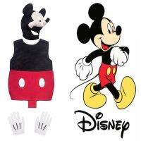 Qsv35 Crianças Mickey Mouse Traje Menino Chapéu Com Orelhas ฮาโลวีน Cosplay Festa Sexy Mostrar Roupas