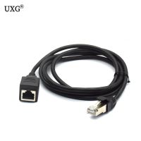 Cat5 Cat6 Ethernet Extension Cable RJ45 Cat 6 Male To Female Rj45 Ethernet Lan Network Cable Adapter For PC Laptop 30cm 60cm 1M Wires  Leads Adapters