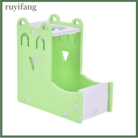 ruyifang พลาสติกหนูแฮมสเตอร์ดื่มขวดน้ำเครื่องป้อนแขวน PET drinking SHELF