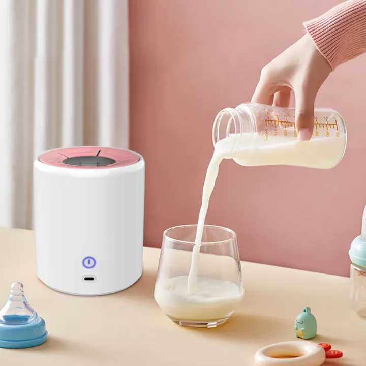 BolehDeals Automatic Baby Milk Bottle Shaker, Push-Button USB Milk ...