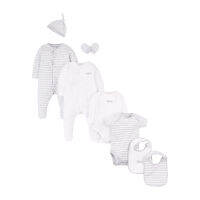 เซตเสื้อผ้าเด็กทารก Mothercare grey and white eight piece starter set NA249