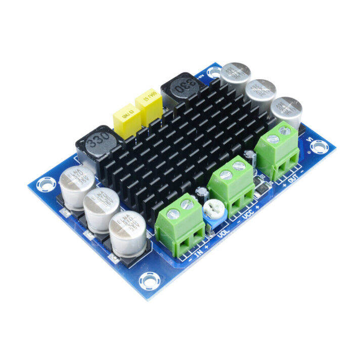 pcbfun-mono-เครื่องขยายเสียง-board-80w-เครื่องขยายเสียงชิป-made-in-china-mono-channel-เครื่องขยายเสียงพลังสูง-power-โมดูลการขยาย