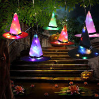 1pc Halloween LED Glowing Witch Hat Halloween Party Costume Cosplay Props Indoor Outdoor Festival Decoration Supplies Dropshippi