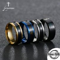 Letdiffery Cool Temperature Men Ring Punk Titanium Steel Mood Emotion Feeling Intelligent Waterproof Ring for Party Dropshipping