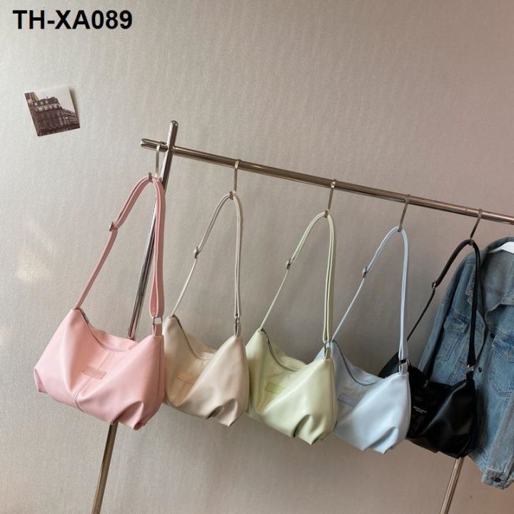 the-new-2023-soft-leather-personality-one-shoulder-tote-bags-fold-contracted-inclined-bag-handbag-japanese-korean-pure-and-fresh