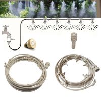 Cooling Water Fog Sprayer 6/9/12/15/18m Outdoor Yard Garden Water Pipe Misting For Greenhouse Patio Waterring Irrigation