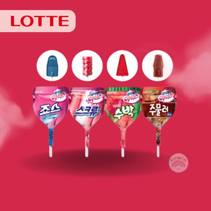 พร้อมส่ง-อมยิ้มนำเข้า-อมยิ้มลอตเต้-lotte-1ชิ้น-11g-หวาน-หอม-อร่อย-อมยิ้มlotte-อมยิ้มนำเข้าจากเกาหลี-อมยิ้มเด็ก-ถูกใจกินเพลิน