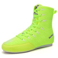 New boxing shoes boys luxury boxing sneakers outdoor lightweight wrestling shoes childrens non-slip wrestling shoes